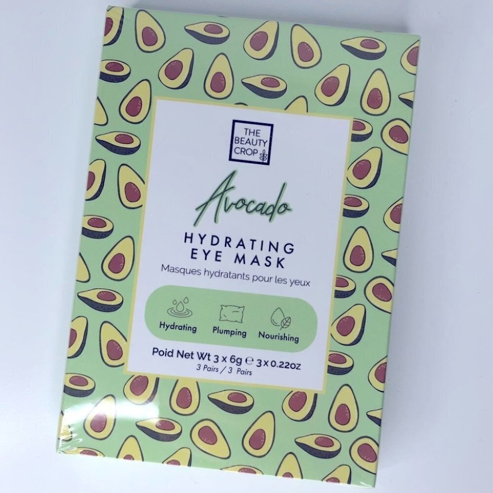 The Beauty Crop Avocado Hydrating Eye Masks 3‎  Pack
